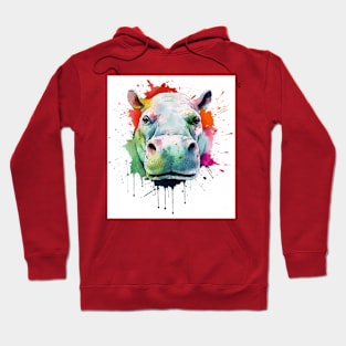 Hippo art Hoodie